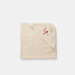 Dear April Petal Hooded Baby Towel - Embroidered Terry - Harmony