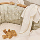 Dear April Mio 3-Pack Organic Muslin Cloths - Pure Nature