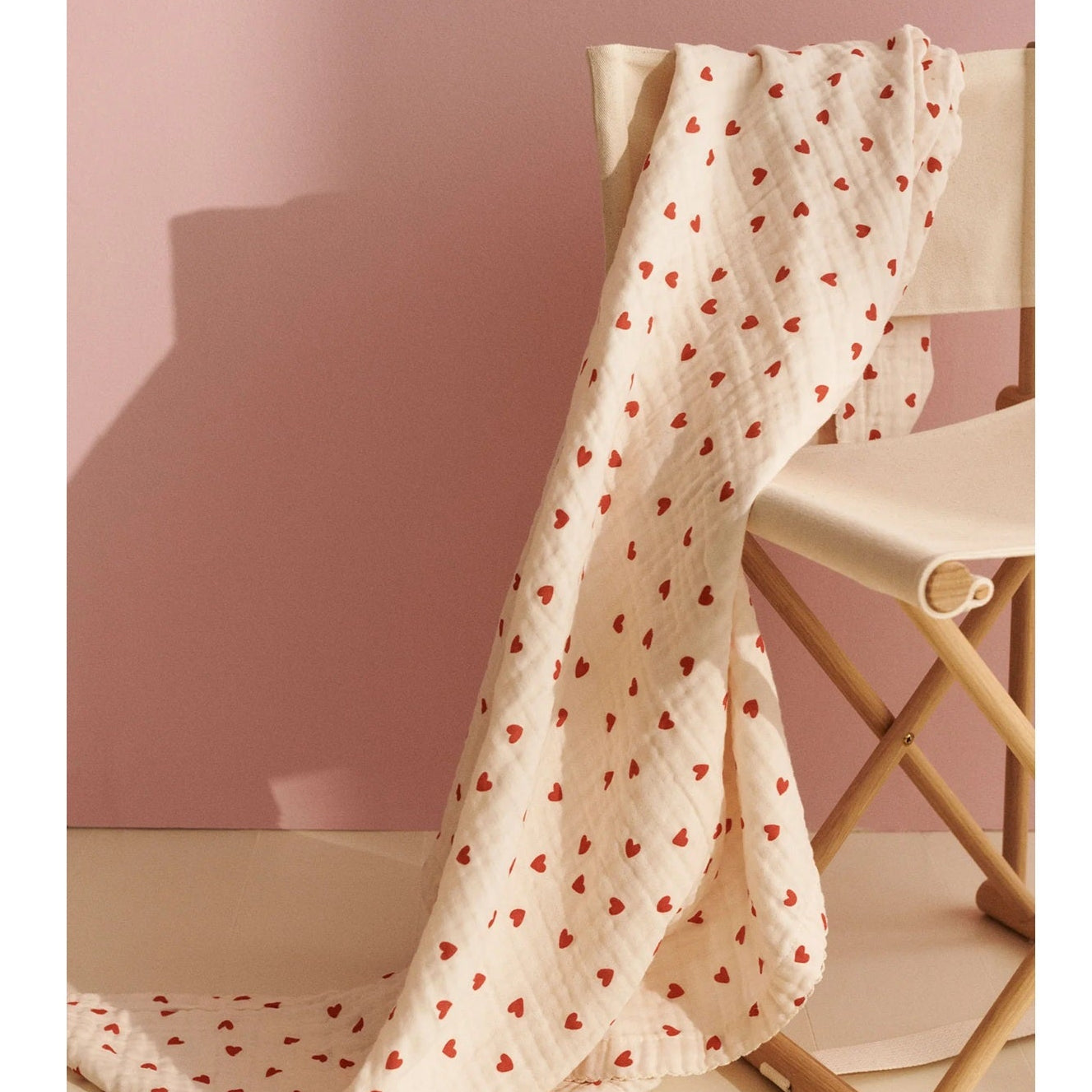 Dear April Murray Organic Muslin Swaddle - Little Love