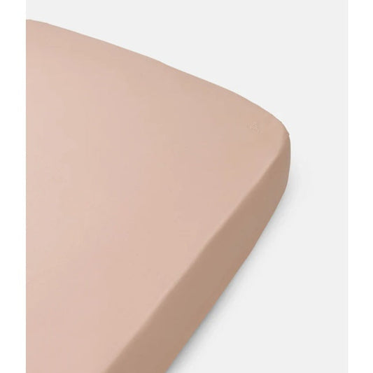 Dear April Ada Organic Fitted Baby Sheet - 68 x 122cm - Apple Blossom