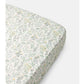 Dear April Ada Organic Fitted Baby Sheet - 68 x 122cm - Summer Flowers