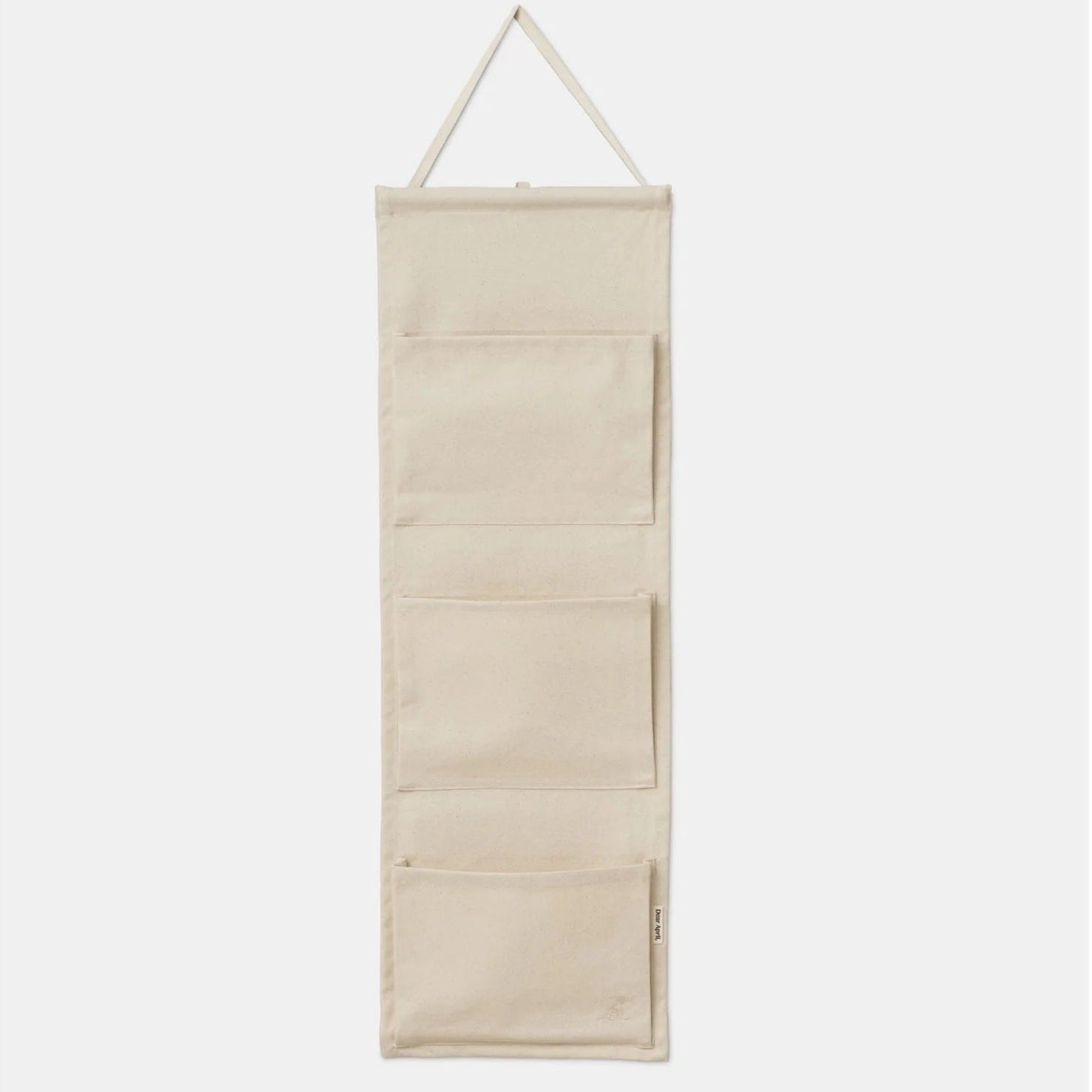 Dear April Canvas Hanging Organiser - Pure Nature