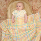 The Bonniemob Dinky Rainbow Sunshine Short Sleeve Playsuit