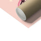 Kid of the Village Cycling Lion in Pink Art Print