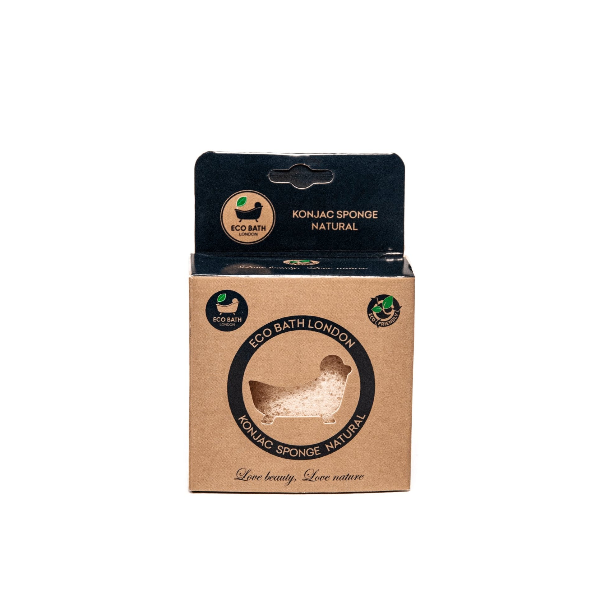 Eco Bath London Konjac Sponge - Natural