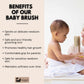 Eco Bath London Ultra Soft Baby Brush with Goat Hair