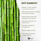 Eco Bath London Bamboo Hair Brush with Boar Bristles