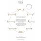 Kas Kopenhagen Solid Oak Eli Bed - 90 x 200cm