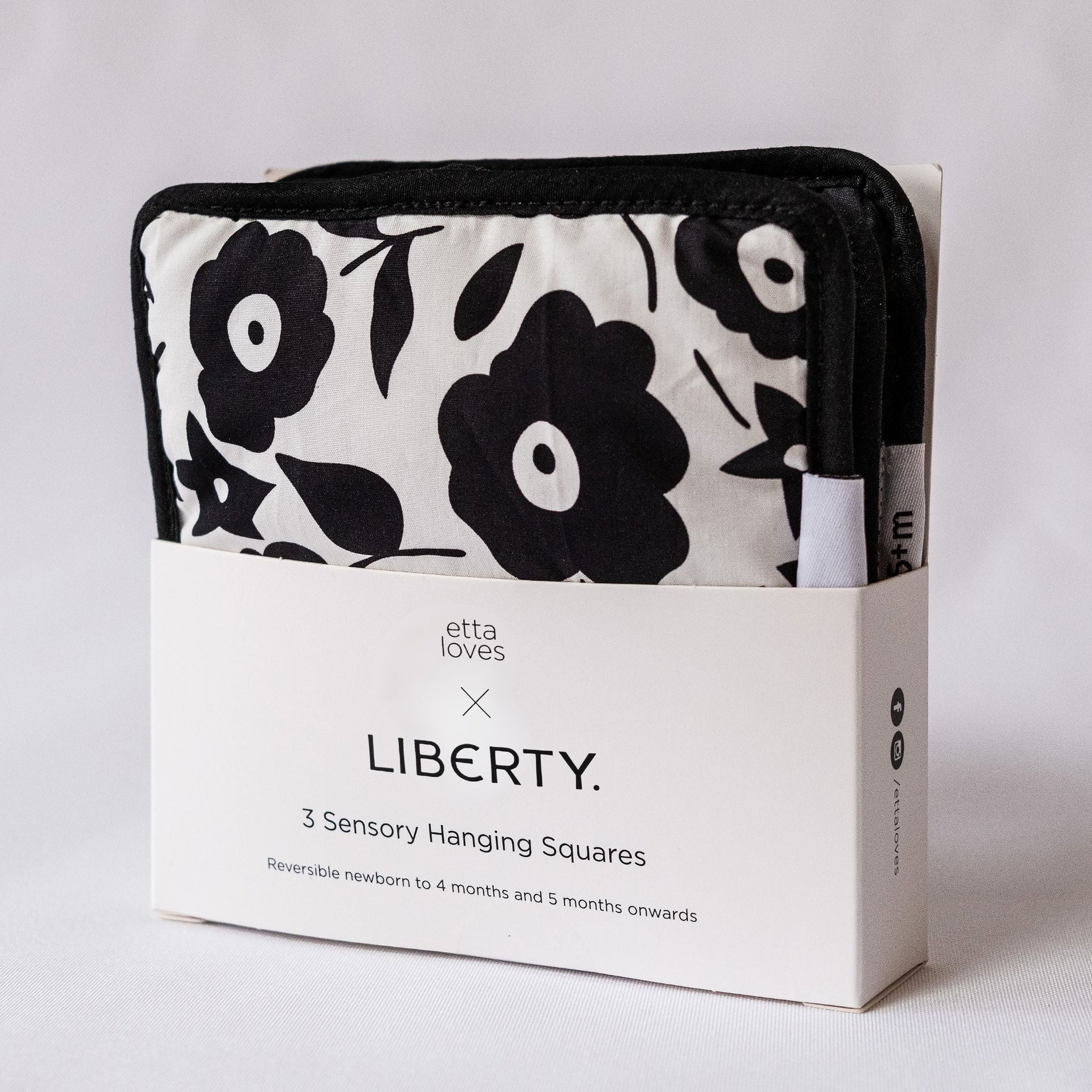 Etta Loves x Liberty Baby Sensory Hanging Squares