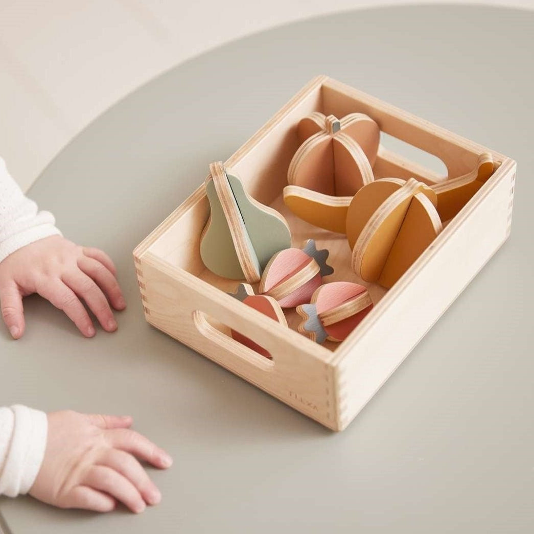 Flexa Wooden Toy Fruit Box
