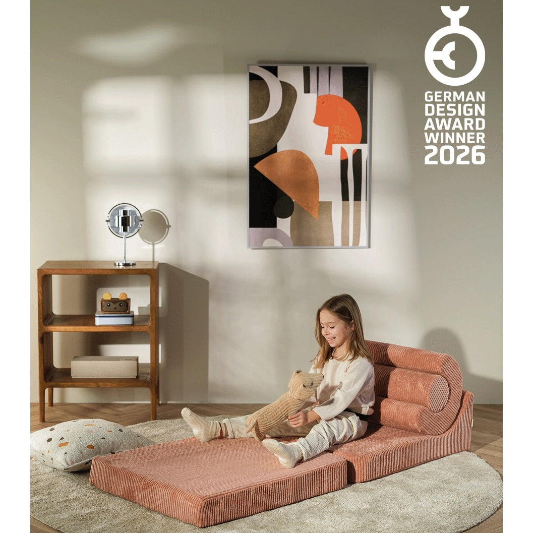 Wigiwama Flipster Chair - Corduroy Pink Mousse