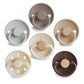 FRIGG 6-Pack Pacifiers - Round Silicone - Earthy Wonder - Size 1