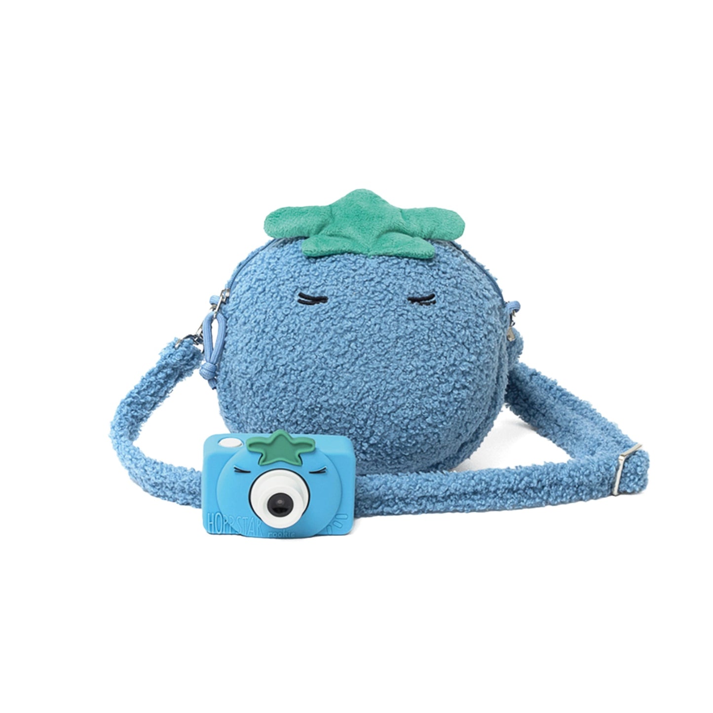 Hoppstar Cheeky Fruits Camera Bag - Bluebelle