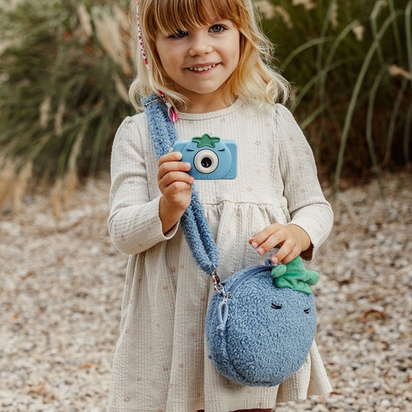 Hoppstar Cheeky Fruits Camera Bag - Bluebelle