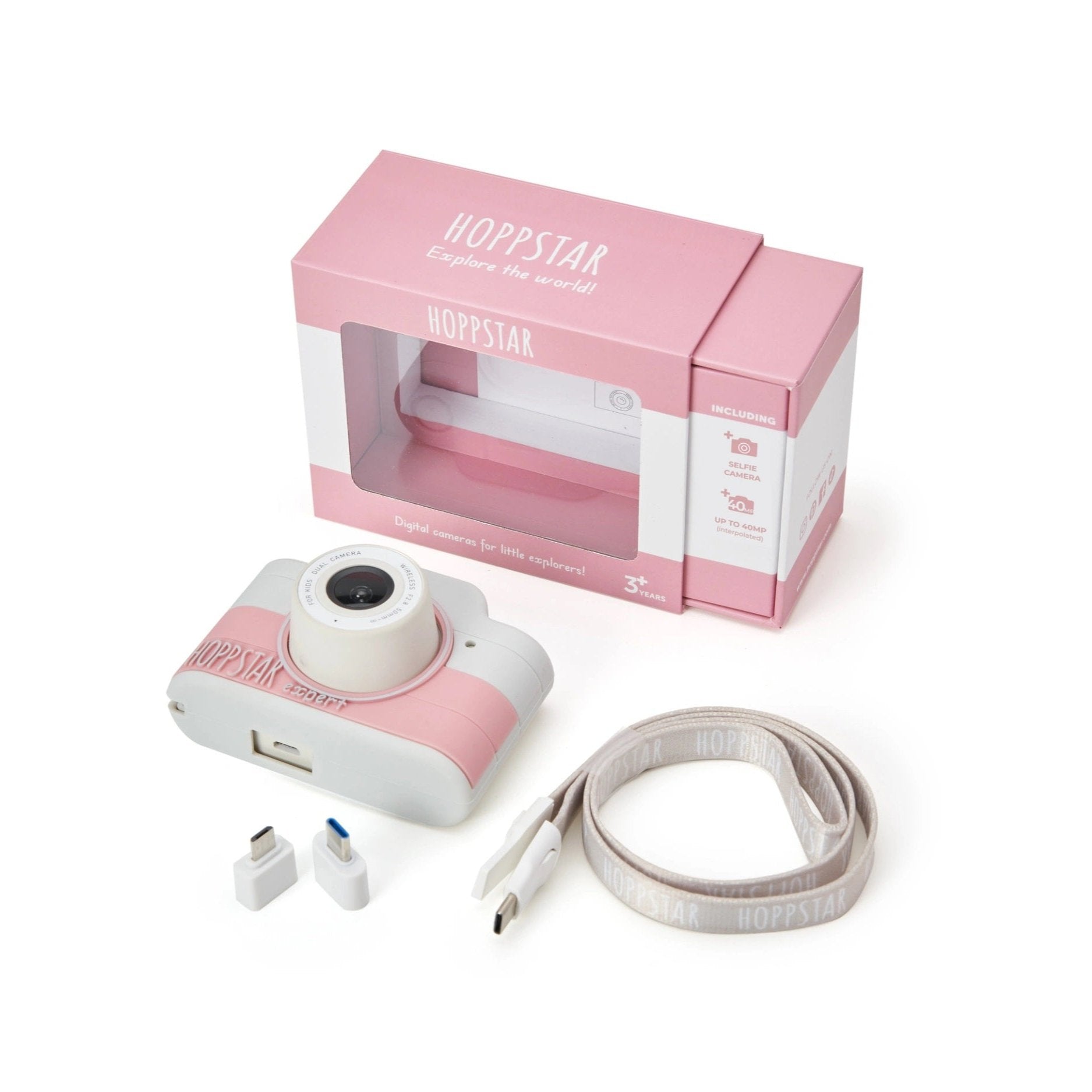 Hoppstar Children's 'Expert' Digital Camera - Blush (3 Yrs+)