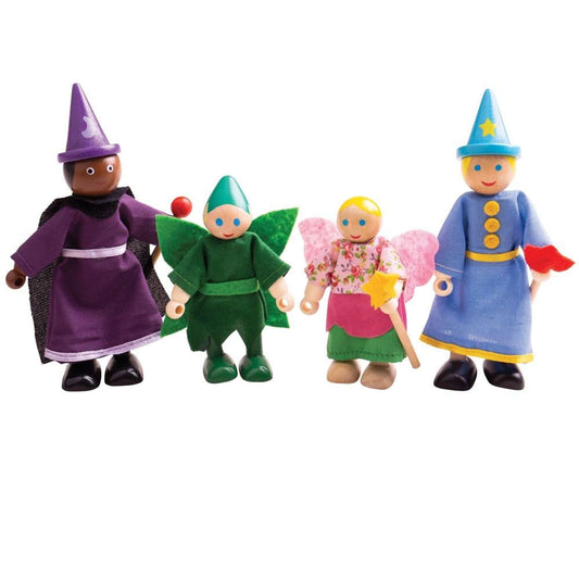 Bigjigs Wooden Fantasy Dolls