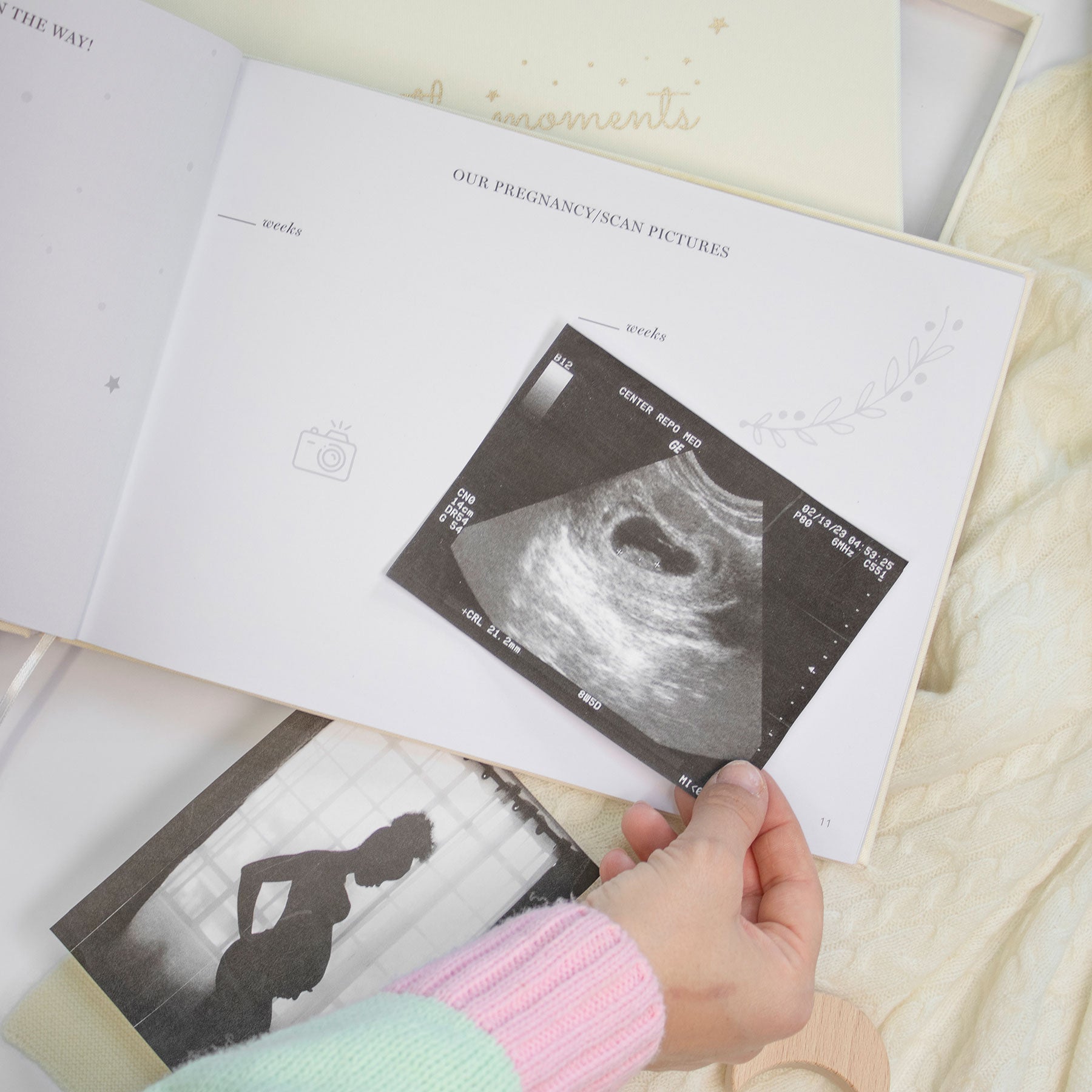 Luxury Baby Memory Book by The Baby Gifting Co.
