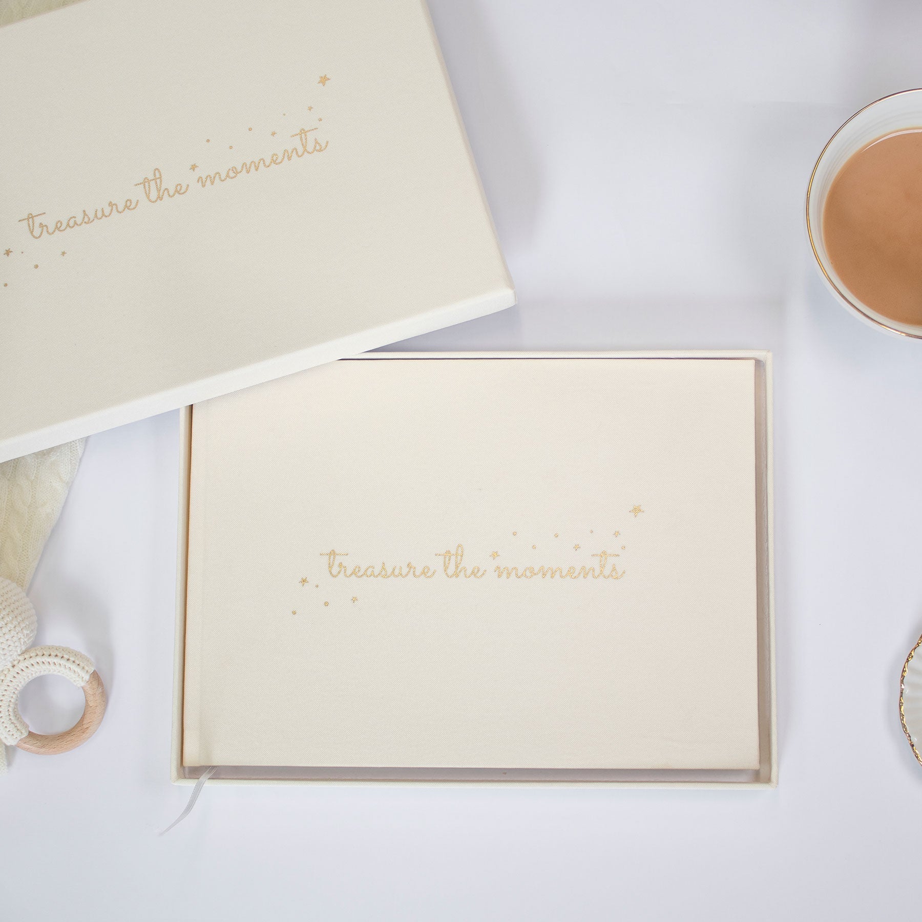 Luxury Baby Memory Book by The Baby Gifting Co.