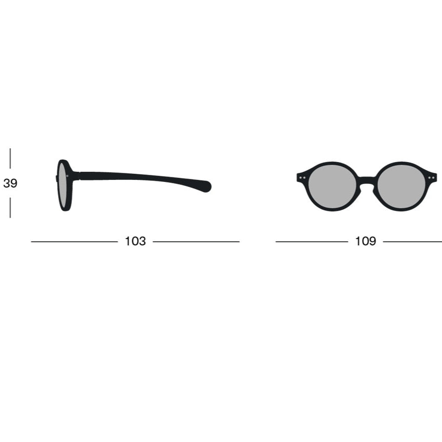 IZIPIZI #D Kids Baby Sunglasses - Sweet Blue (9-36 Mths)