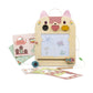 Lilliputiens Wooden Magical Slate - Jeanne the Cat
