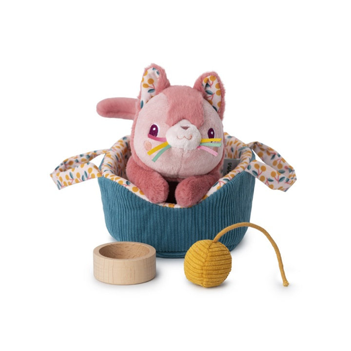 Lilliputiens Jeanne The Cat With Basket