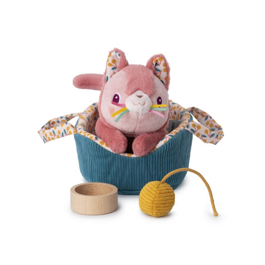 Lilliputiens Jeanne The Cat With Basket