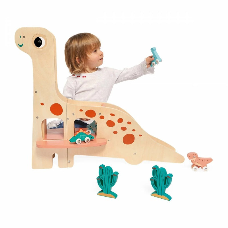Janod Wooden Dino Garage