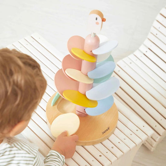 Janod Wooden Bird Ball Run