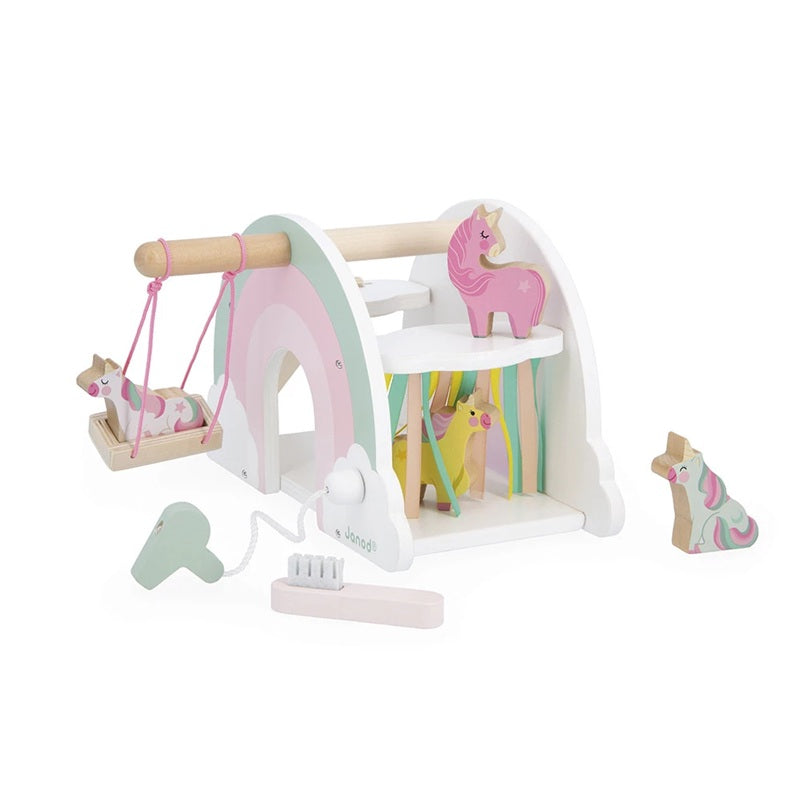 Janod Wooden Unicorn House