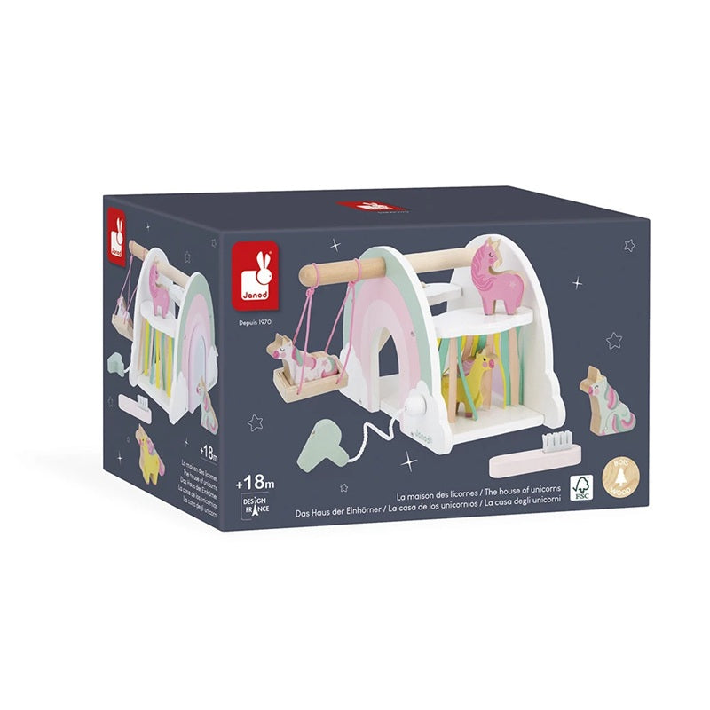 Janod Wooden Unicorn House