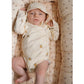 Konges Slojd Organic Newborn Bodysuit - Lemon