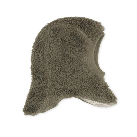 Konges Slojd Teddy Full Baby Helmet - Brindle