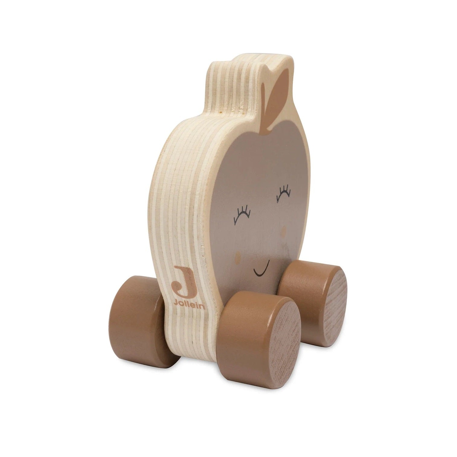 Jollein Wooden Rolling Apple Toy