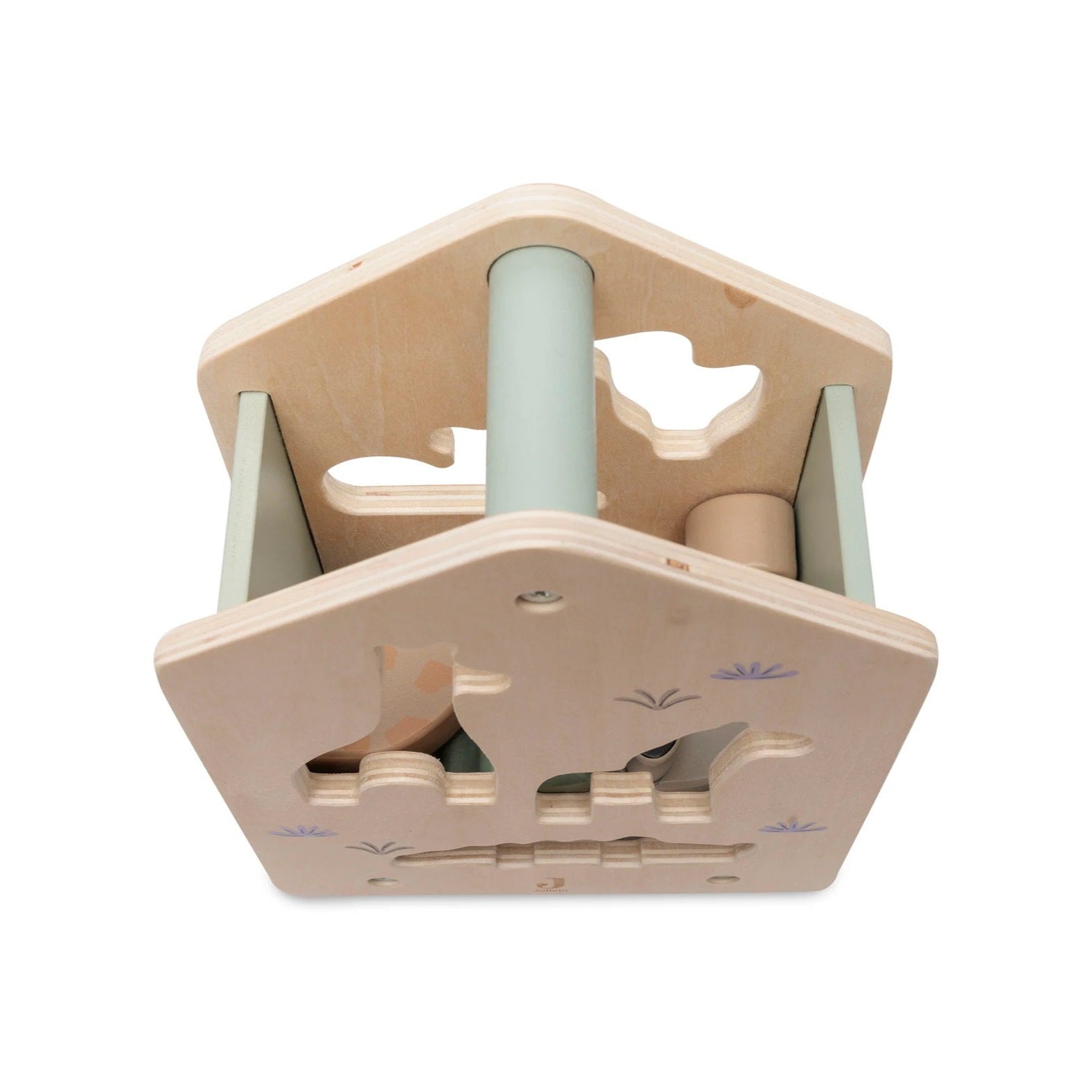 Jollein Wooden Shape Sorter - Jungle Jambo