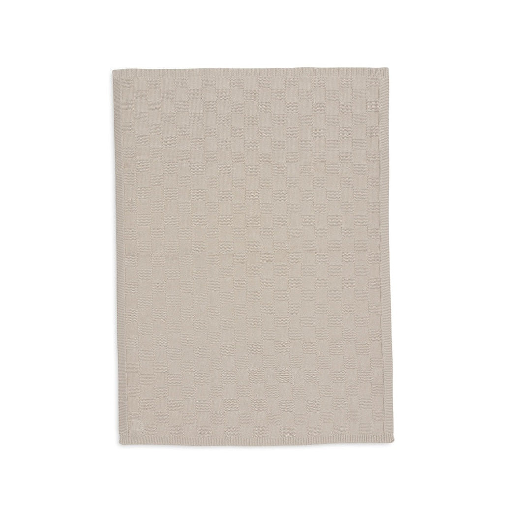 Jollein Organic Cot Blanket - Box Knit - Sand