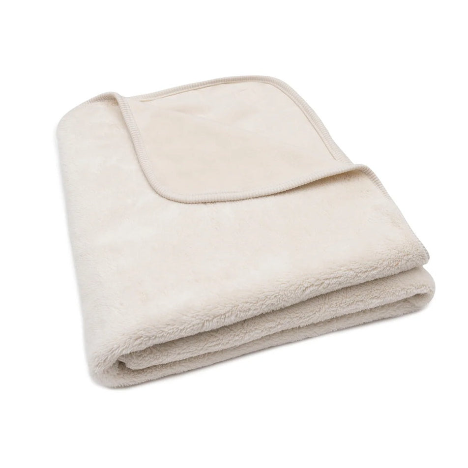 Jollein Organic Sherpa Blanket - Oatmeal