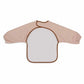Jollein Long Sleeve Waterproof Bib - Snuffy Peekaboo - Wild Rose