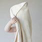 Kas Kopenhagen Hooded Baby Towel - Lace
