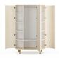 Kas Kopenhagen Kai Wardrobe - Cream Oak