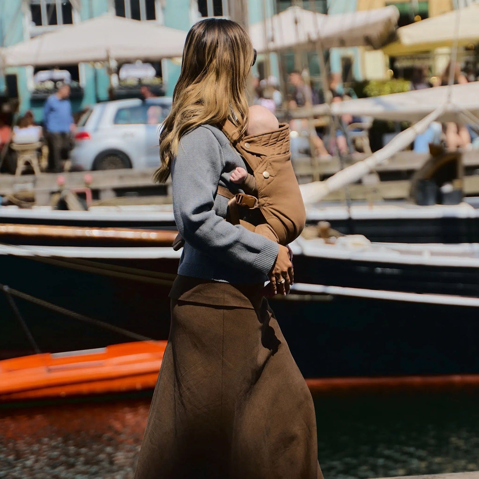 Kas Kopenhagen Mio Baby Carrier - Brown