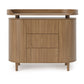 Kas Kopenhagen Kai Dresser & Changing Unit - Natural Oak