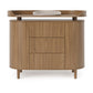 Kas Kopenhagen Kai Dresser & Changing Unit - Natural Oak