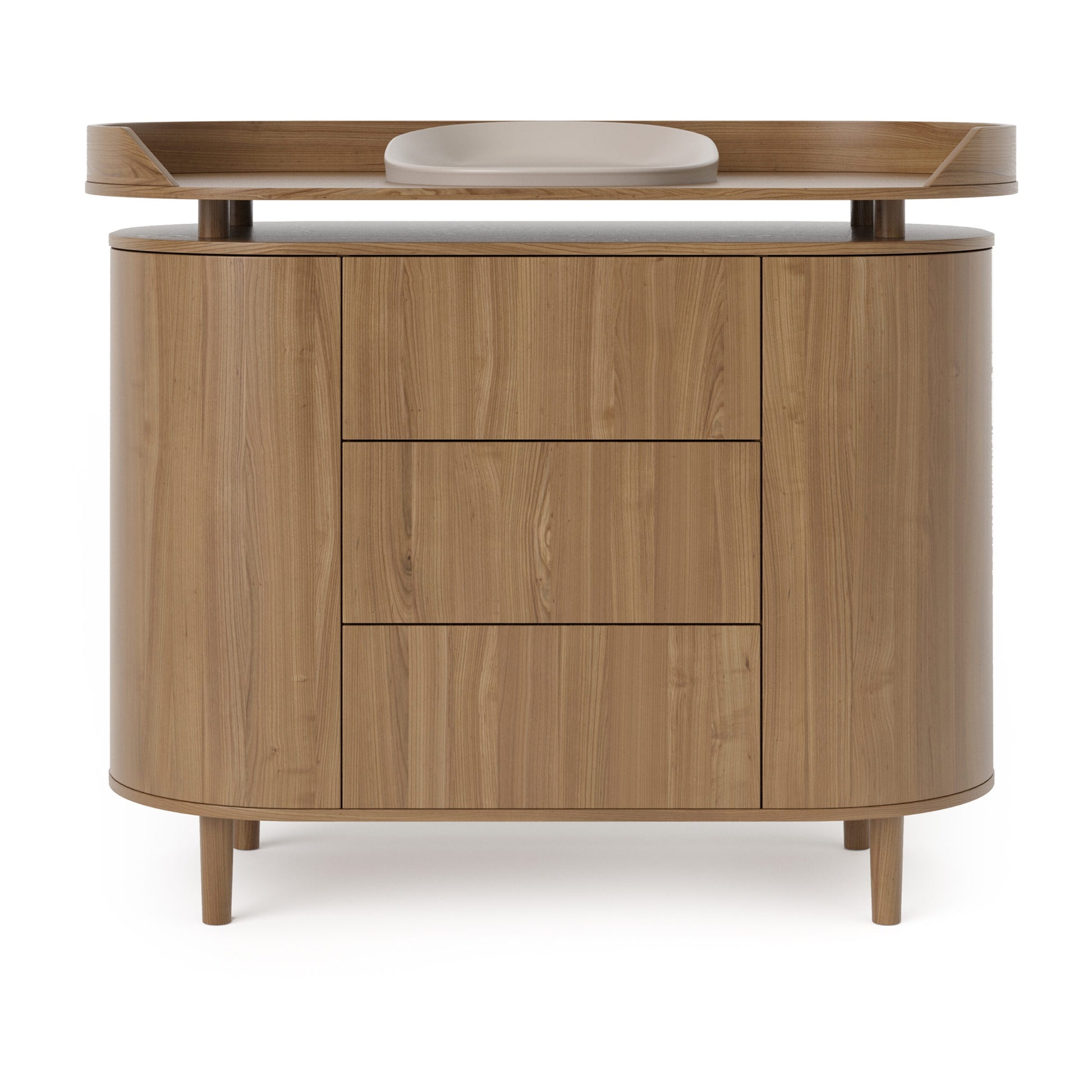 Kas Kopenhagen Kai Dresser & Changing Unit - Natural Oak