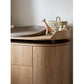Kas Kopenhagen Kai Dresser & Changing Unit - Natural Oak