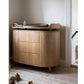 Kas Kopenhagen Kai Dresser & Changing Unit - Natural Oak