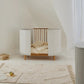 Kas Kopenhagen Kai Baby Cot - White Oak