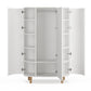 Kas Kopenhagen Kai Wardrobe - White Oak