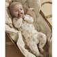 Lil' Atelier Organic L/S Baby Romper - Turtledove/Air