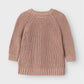 Lil' Atelier Organic Baby Knitted Cardigan - Misty Rose