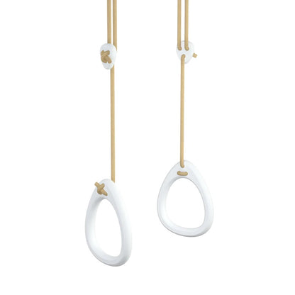 Lillagunga Wooden Indoor Gymnastic Rings - White Birch